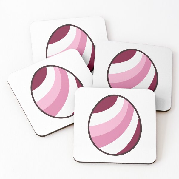 Item preview, Egg | Pink | Stripes designed and sold by Wintre2.