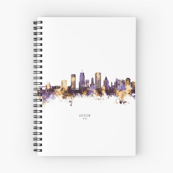 Item preview, Akron Ohio Skyline designed and sold by ArtPrints.
