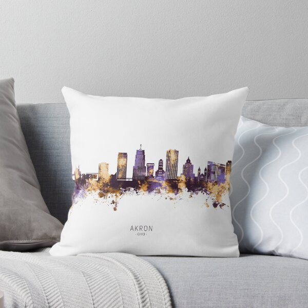 Item preview, Akron Ohio Skyline designed and sold by ArtPrints.