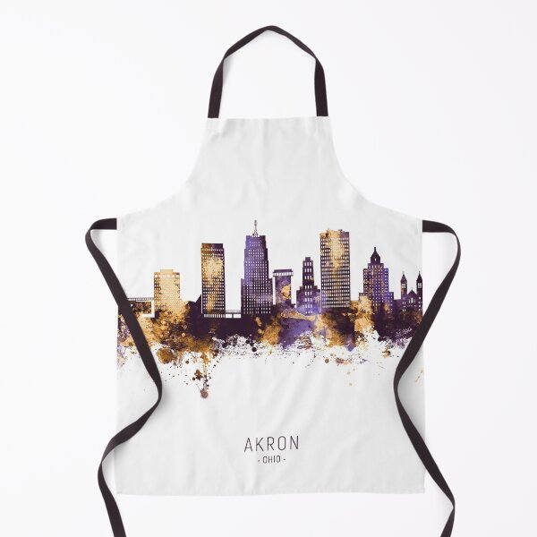 Item preview, Akron Ohio Skyline designed and sold by ArtPrints.