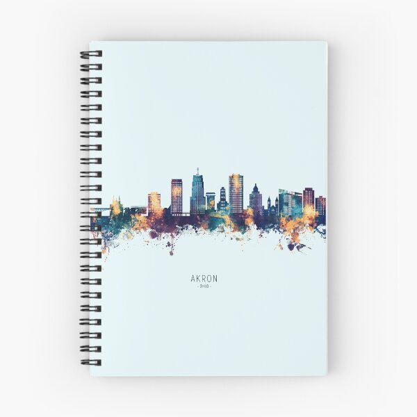 Item preview, Akron Ohio Skyline designed and sold by ArtPrints.