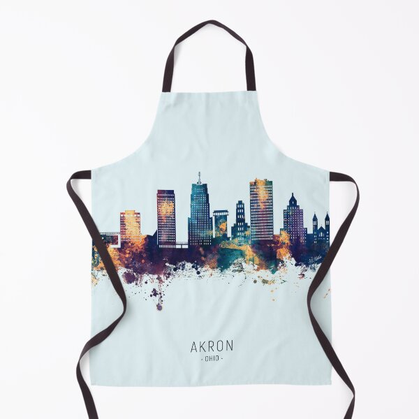Item preview, Akron Ohio Skyline designed and sold by ArtPrints.
