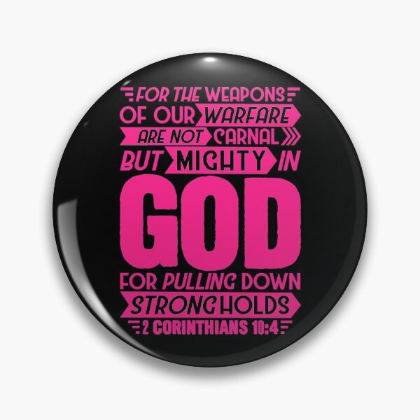 Item preview, 2 Corinthians 10:4 designed and sold by plushism.