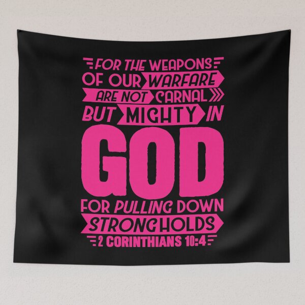 Item preview, 2 Corinthians 10:4 designed and sold by plushism.