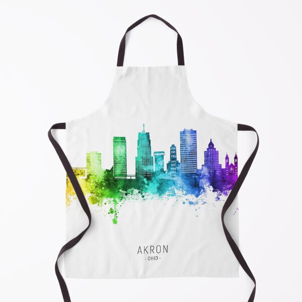 Item preview, Akron Ohio Skyline designed and sold by ArtPrints.
