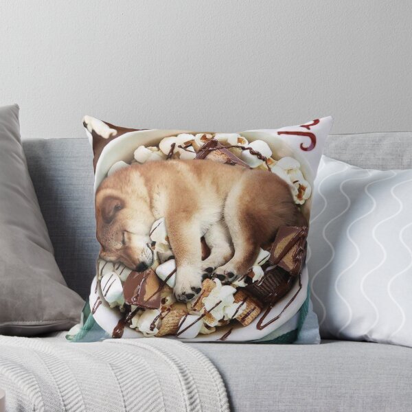Item preview, Shiba Inu Chocolate Marshmallow Bowl designed and sold by toppopin.