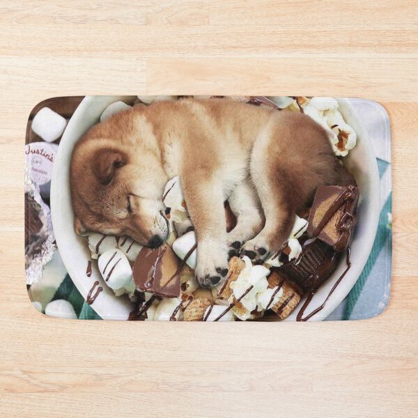 Item preview, Shiba Inu Chocolate Marshmallow Bowl designed and sold by toppopin.