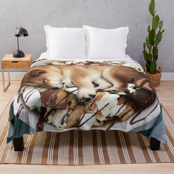 Item preview, Shiba Inu Chocolate Marshmallow Bowl designed and sold by toppopin.
