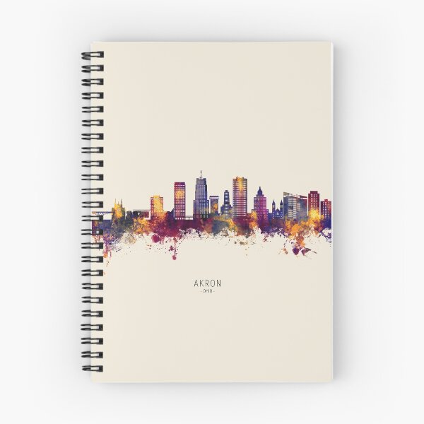 Item preview, Akron Ohio Skyline designed and sold by ArtPrints.