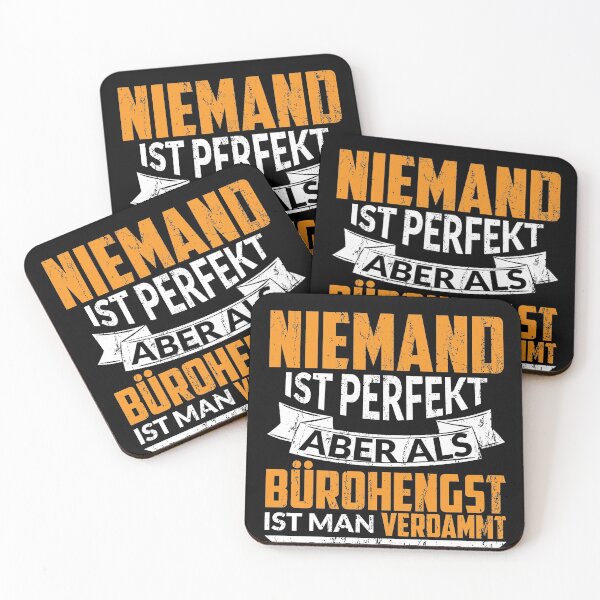 Item preview, NIEMAND IST PERFEKT ABER ALS BUeROHENGST designed and sold by Spirit-Designs.