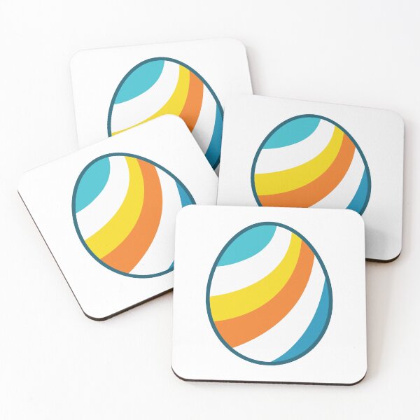 Item preview, Egg | Blue Yellow Orange | Stripes designed and sold by Wintre2.