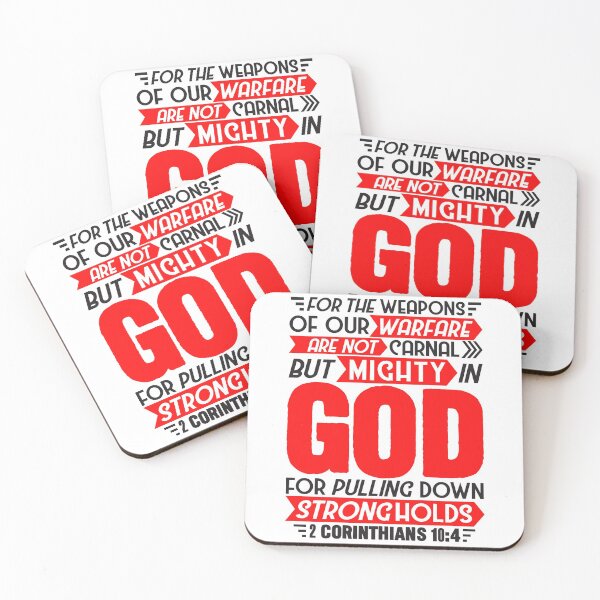 Item preview, 2 Corinthians 10:4 designed and sold by plushism.