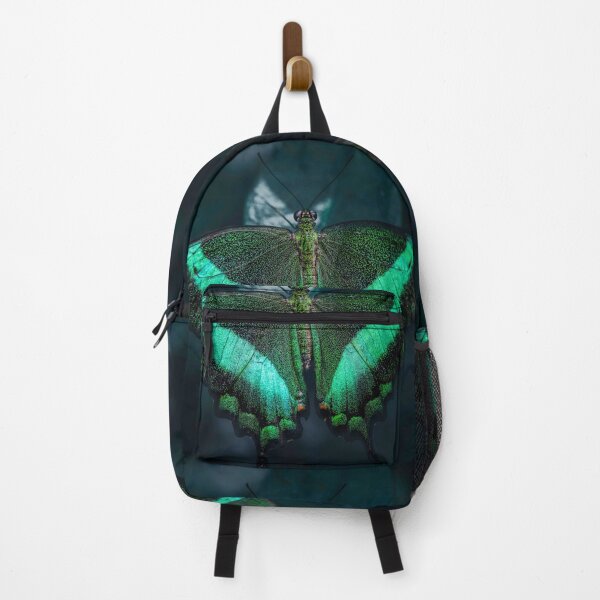 Item preview, Green butterfly illustration art designed and sold by Anamika Mehta.