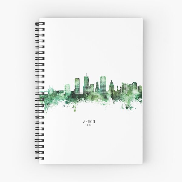 Item preview, Akron Ohio Skyline designed and sold by ArtPrints.