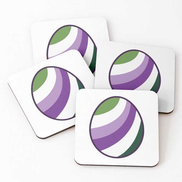 Item preview, Egg | Purple Green | Stripes designed and sold by Wintre2.