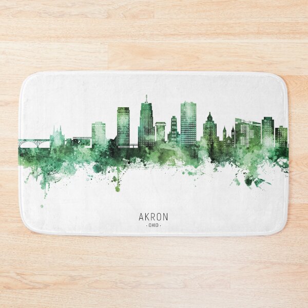 Item preview, Akron Ohio Skyline designed and sold by ArtPrints.
