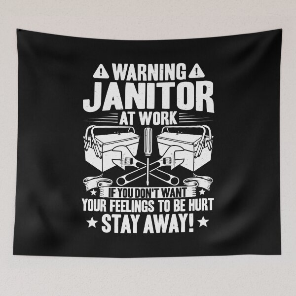 Item preview, Janitor Caretaker designed and sold by Krautshirts.