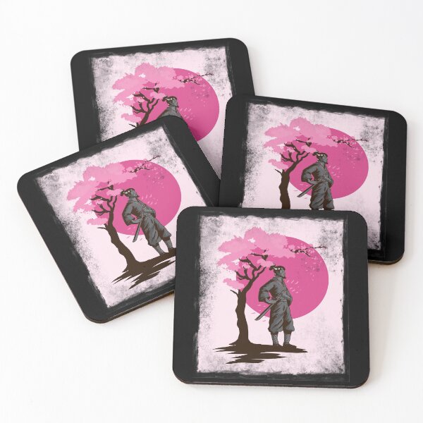 Item preview, Pink Japanese Vintage Cherry Blossom Sakura Samurai designed and sold by FalkDania.