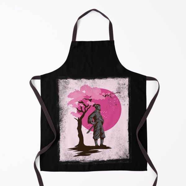Artikelvorschau, Rosa japanische Vintage Kirschblüte Sakura Samurai entworfen und verkauft von FalkDania.