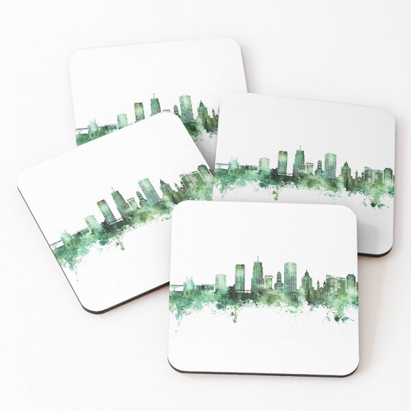 Item preview, Akron Ohio Skyline designed and sold by ArtPrints.