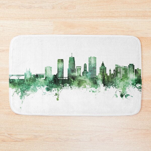 Item preview, Akron Ohio Skyline designed and sold by ArtPrints.
