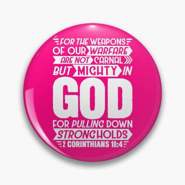 Item preview, 2 Corinthians 10:4 designed and sold by plushism.