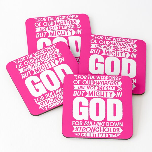 Item preview, 2 Corinthians 10:4 designed and sold by plushism.