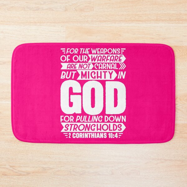 Item preview, 2 Corinthians 10:4 designed and sold by plushism.