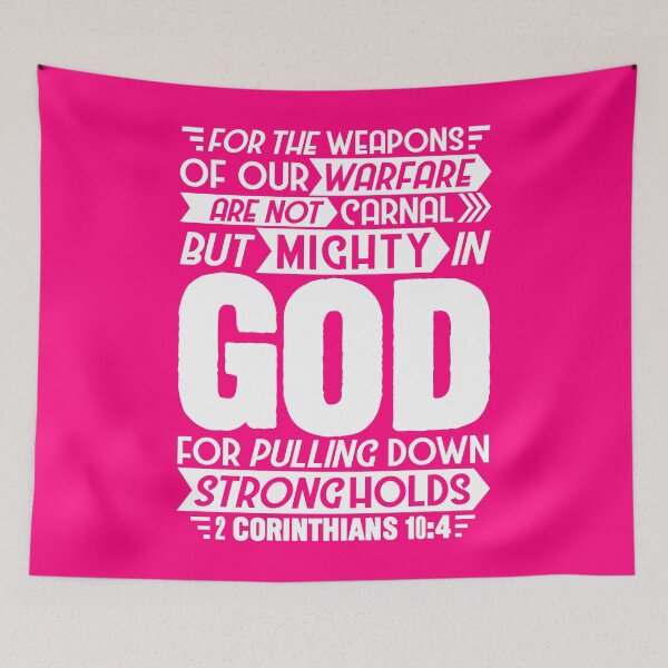 Item preview, 2 Corinthians 10:4 designed and sold by plushism.