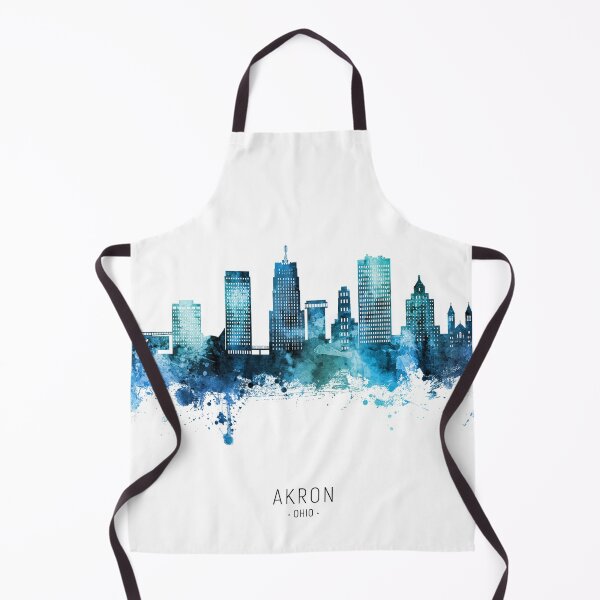 Item preview, Akron Ohio Skyline designed and sold by ArtPrints.