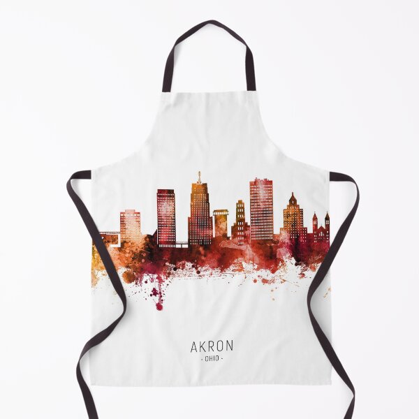 Item preview, Akron Ohio Skyline designed and sold by ArtPrints.