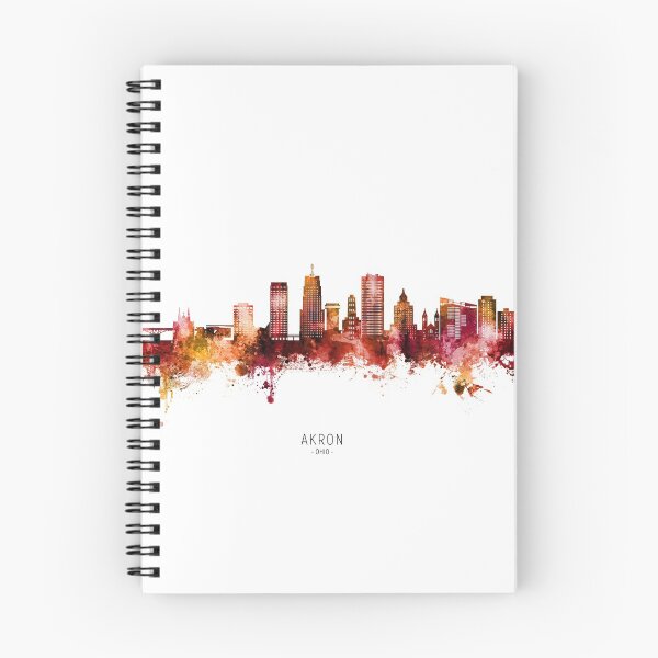 Item preview, Akron Ohio Skyline designed and sold by ArtPrints.