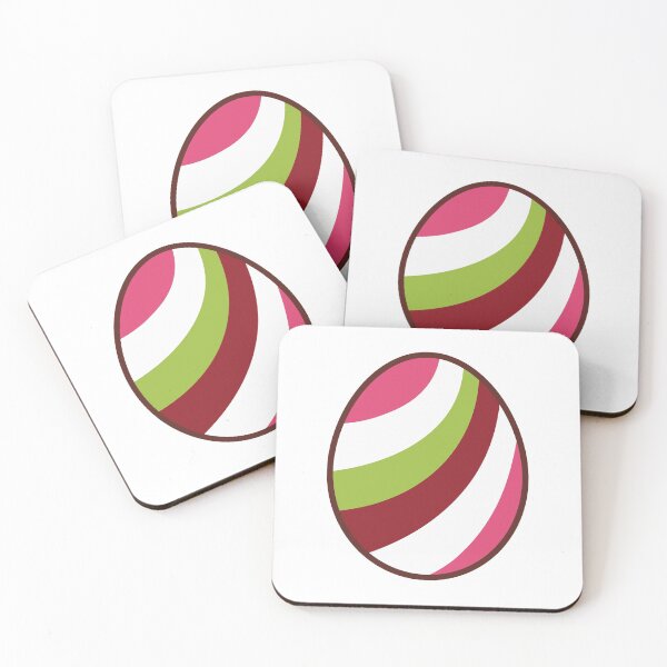 Item preview, Egg | Red Pink Green | Stripes designed and sold by Wintre2.