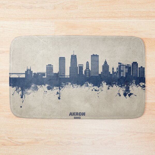 Item preview, Akron Ohio Skyline designed and sold by ArtPrints.