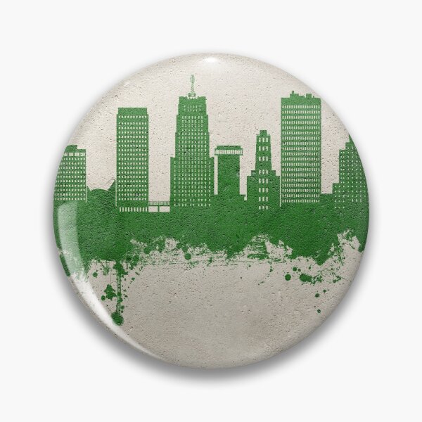 Item preview, Akron Ohio Skyline designed and sold by ArtPrints.