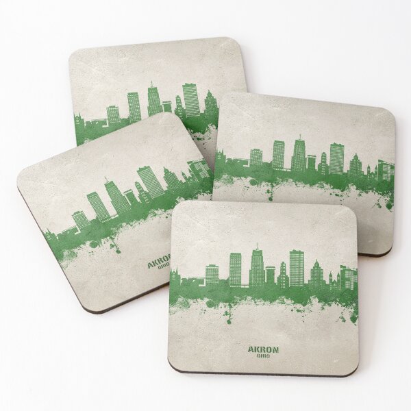 Item preview, Akron Ohio Skyline designed and sold by ArtPrints.