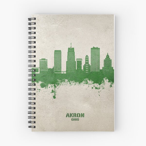 Item preview, Akron Ohio Skyline designed and sold by ArtPrints.