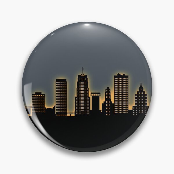 Item preview, Akron Ohio Skyline designed and sold by ArtPrints.
