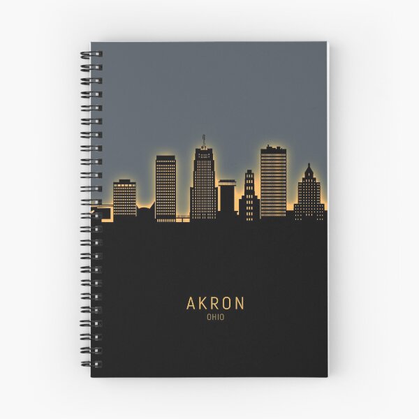 Item preview, Akron Ohio Skyline designed and sold by ArtPrints.