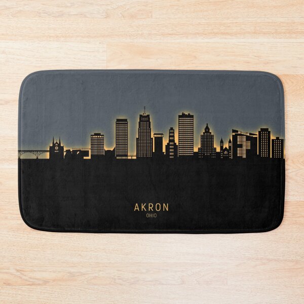 Item preview, Akron Ohio Skyline designed and sold by ArtPrints.