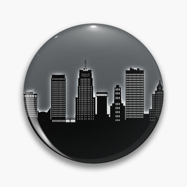 Item preview, Akron Ohio Skyline designed and sold by ArtPrints.