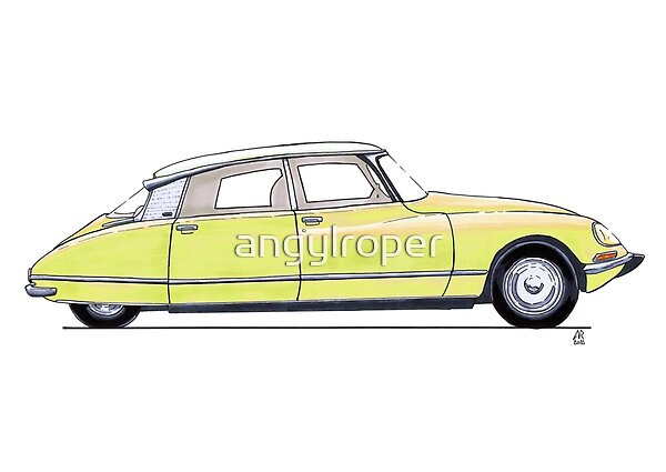 Citroen DS Citron by angylroper | Redbubble