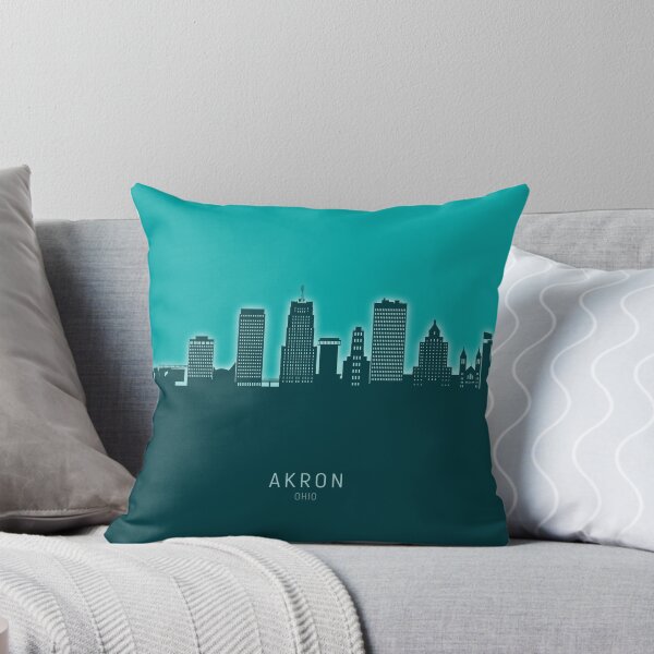 Item preview, Akron Ohio Skyline designed and sold by ArtPrints.