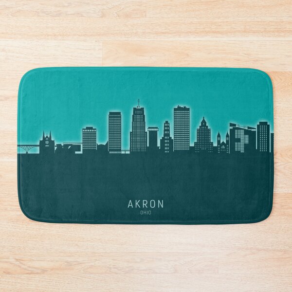 Item preview, Akron Ohio Skyline designed and sold by ArtPrints.
