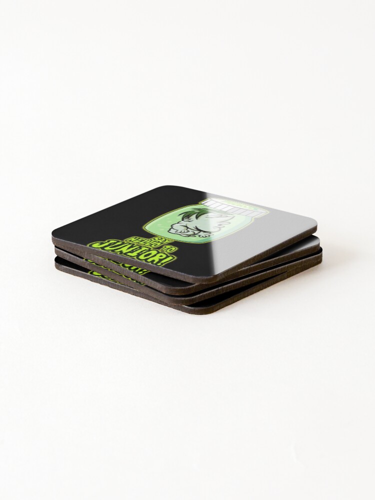 Thumbnail 4 of 5, Coasters (Set of 4), Junior designed and sold by JavaWolfDesign.