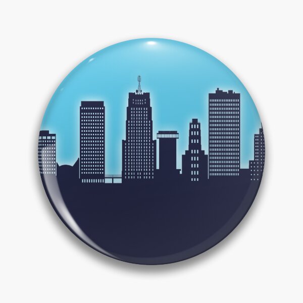 Item preview, Akron Ohio Skyline designed and sold by ArtPrints.