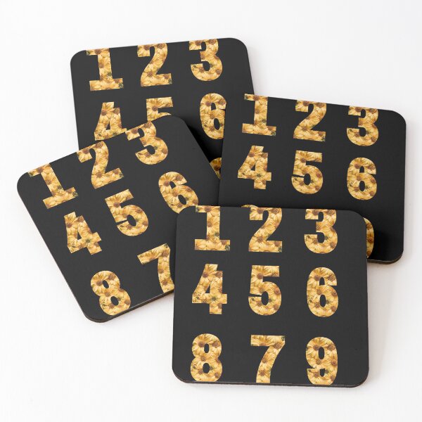 Item preview, Floral Number pack designed and sold by RanirO.
