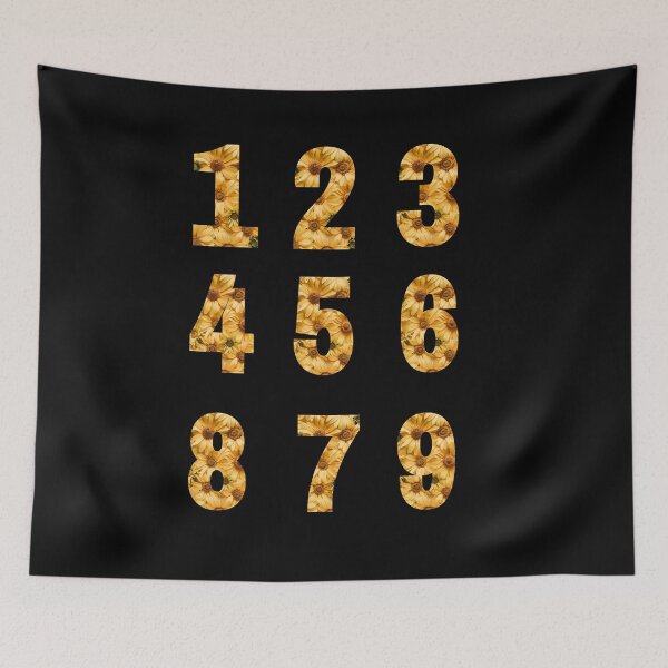 Item preview, Floral Number pack designed and sold by RanirO.