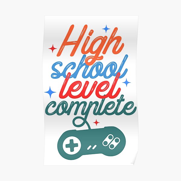 High School Level Complete Poster For Sale By FASLab Redbubble high-school-level-complete-poster-for-sale-by-faslab-redbubble