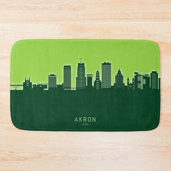 Item preview, Akron Ohio Skyline designed and sold by ArtPrints.